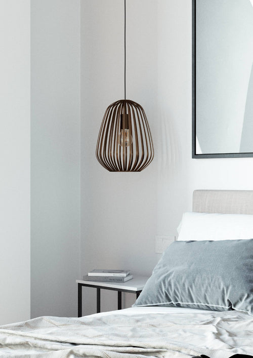 EGLO hanglamp Espinal - e27 - ø 28 cm - brons - staal - vtwonen shop