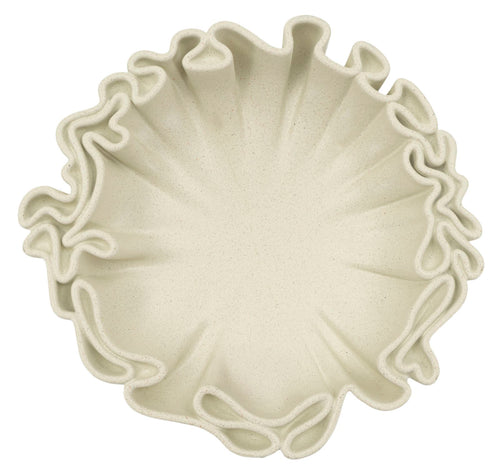 Mauro Ferretti svuotatasche - 30,5x29x7,5 cm - crème