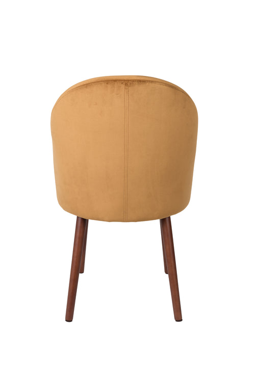 Dutchbone Barbara Eetkamerstoelen Camel - Set van 2 - vtwonen shop