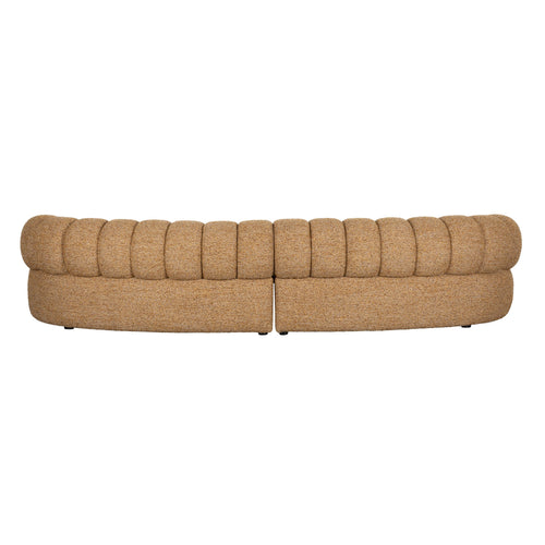Dutchbone Duvane 4,5-Zitsbank Bruin