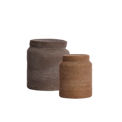 Light & Living mand Betania - bruin - Ø33cm - vtwonen shop