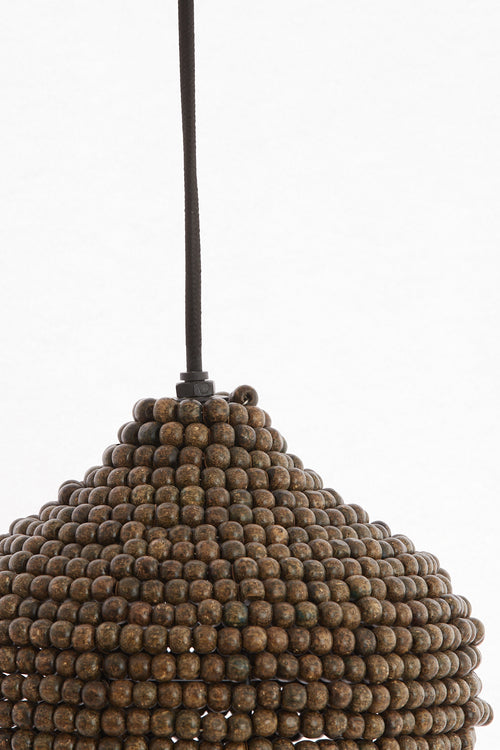 Light & Living hanglamp KALENGA - bruin - Ø21x22cm