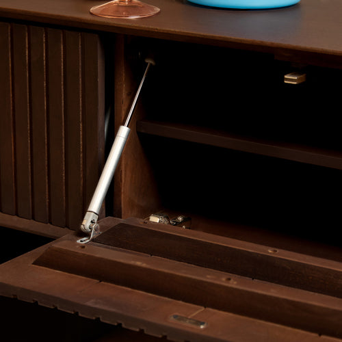 StarFurn Tv-meubel Madison - Zwevend Bruin Hout - 160x35x30cm