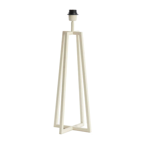 Light & Living lampvoet Miley - wit - 21x21x56cm - vtwonen shop