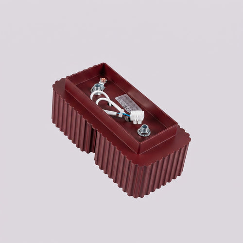 Sollux Lighting Plafondlamp RIFF 2 bordeaux Gx53 - 20,5x10x8cm