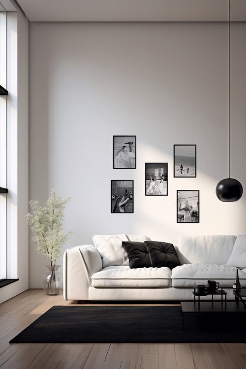 Zwarte lijst met kader 40x30 wakker - vtwonen shop