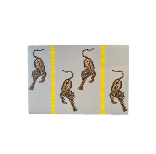 Catchii Placemat Tiger Panthera blauw - vtwonen shop