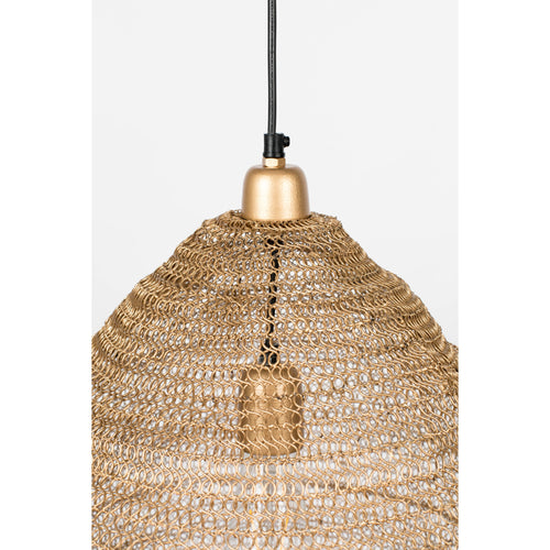 Housecraft Living Lena Hanglamp L Goud - vtwonen shop