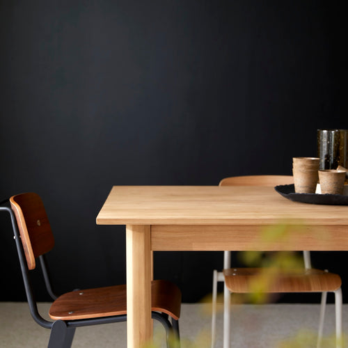 Tikamoon Uitschuifbare tafel van massief teak 8-10 pers. - Naturel