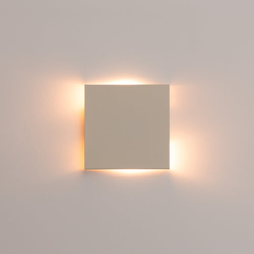 Sollux Lighting Wandlamp VANTA beige - 15x2,4x15cm