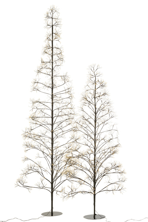 J-Line decoratie Boom 3000 Led - metaal - zwart - large - vtwonen shop