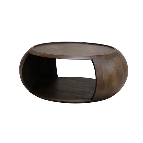 DÉJA Living Salontafel June - Rond - Mangohout - Ø85cm - vtwonen shop