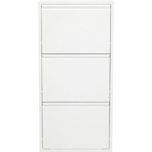 Kare Design Schoenenkast Caruso - wit - 3 laden