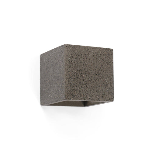 Faro Kamen - 1 Light Up & Down Wall Light Grey, G9