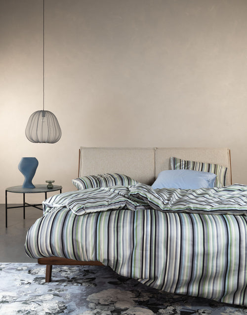 Essenza Donna dekbedovertrek - Eenpersoons – 140x200/220 cm - Global grey