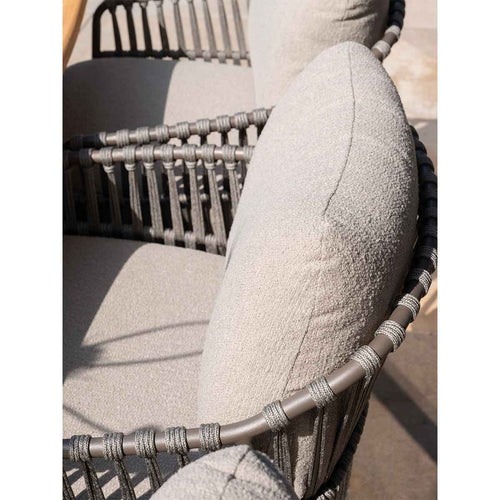 4 Seasons lage lounge dining stoel Capalbio bruin - vtwonen shop