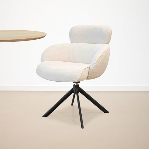 Kick draaistoel Kian - Crème