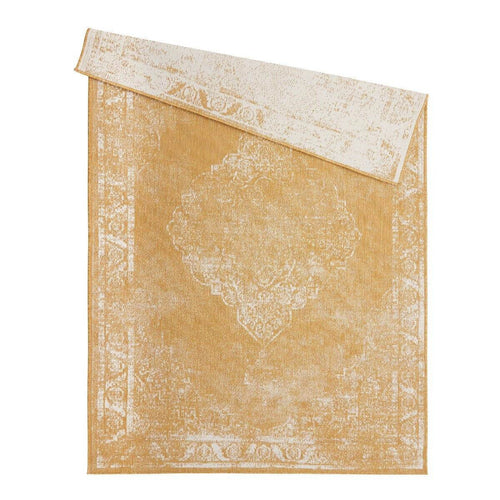 Buitenkleed sage - Geel/Okergeel - dubbelzijdig - EVA Interior - 200 x 290 cm