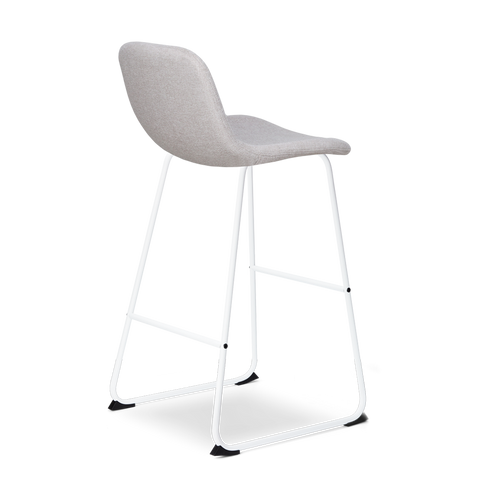 Nolon Nino-Mats Barkrukken Set van 2 - Beige - Wit - 75 cm