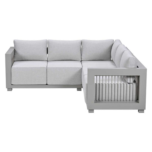 Garden Impressions Loungeset Berthill hoek 3-delig - taupe