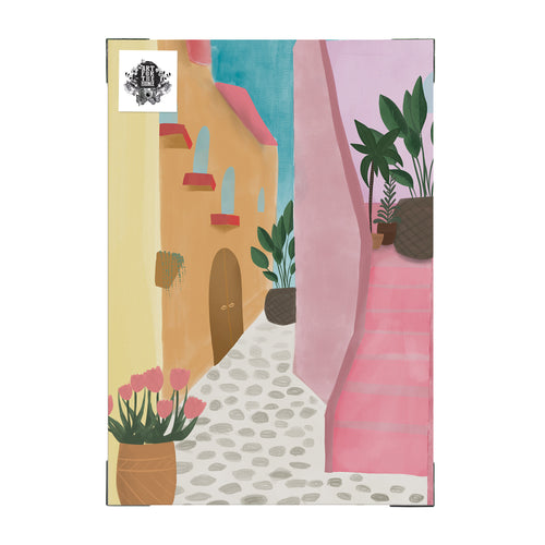 Art for the Home Buitencanvas - Dromerige Laan - 70x50cm