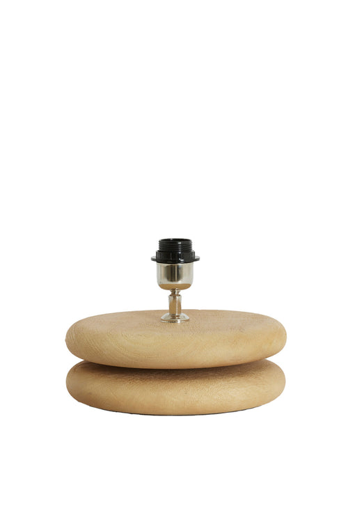 Light & Living lampvoet EBOLI - Ø25x9 cm - bruin - vtwonen shop