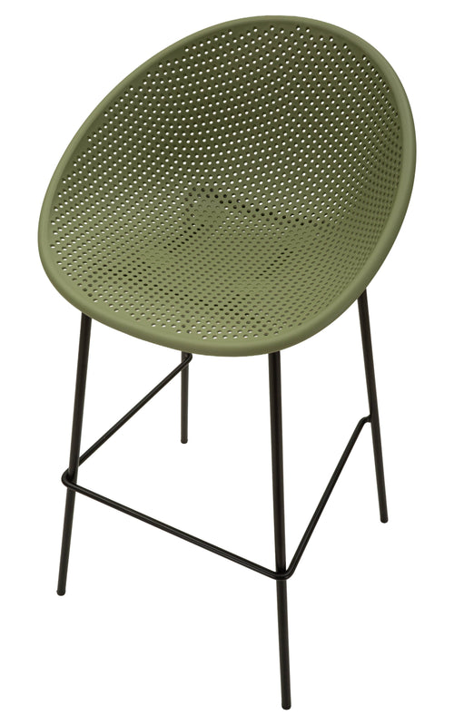 Mauro Ferretti barstoel - 50x50x99 cm - groen