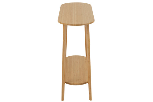 J-Line console Square - bamboe - naturel