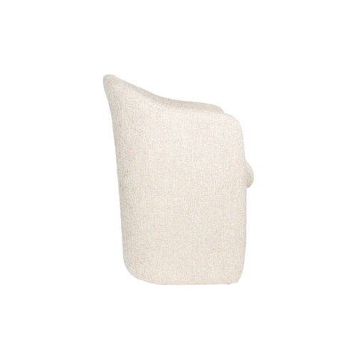 Zuiver Contour Eetkamerstoelen Armleuning Beige - Set van 2