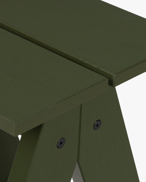 noo.ma Navo kruk - Outdoor pine, Forest Green, compact 45 x 42 x 12 cm