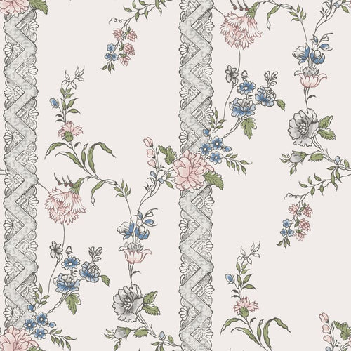 Borastapeter behang bloemen beige en meerkleurig - 53 cm x 10.05 m - 660045 - vtwonen shop