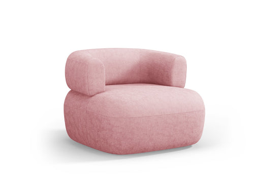 Micadoni Fauteuil Jenny chenille, roze - 88x90x73cm