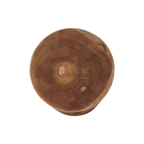 Forma teakhouten bijzettafel Rizo naturel - 30x30x45 cm