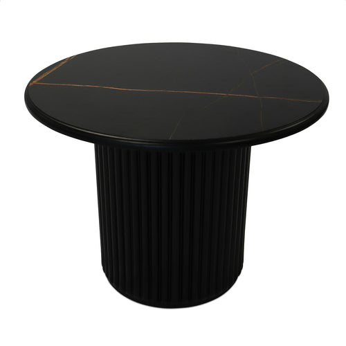 Furnhouse ronde salontafel Easy - Zwart - Ø 60 cm