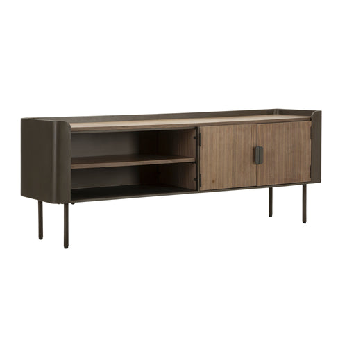 Mauro Ferretti tv-meubel - 150x42x58 cm - bruin