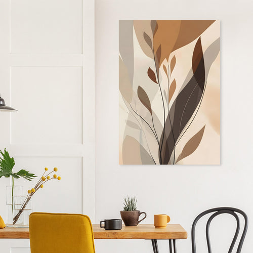 Artfulprints  Boho – Delicate leaves   poster 30x40 cm - vtwonen shop