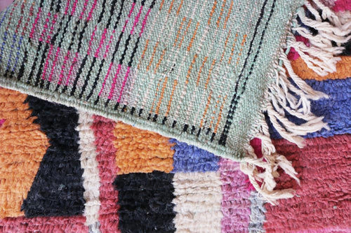 AFK Living vloerkleed Berber - handgemaakt - Wol - 140 cm x 200 cm