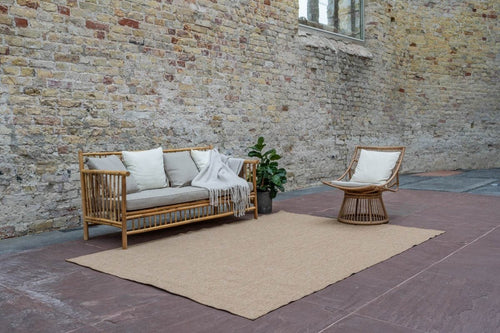 Interieur05 Jute buitenkleed Naturel Uni