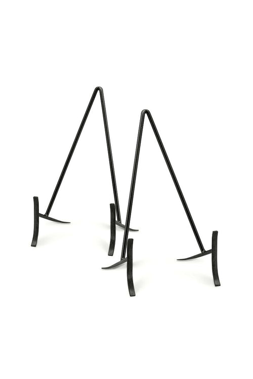 vtwonen - Bordenstandaard voor sierborden - Bordenhouder - Zwart - 11x20cm - Set van 4