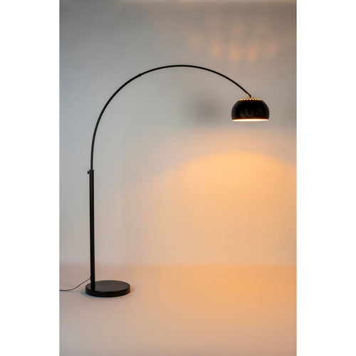 Zuiver Metal Bow Vloerlamp/ Booglamp Zwart - vtwonen shop