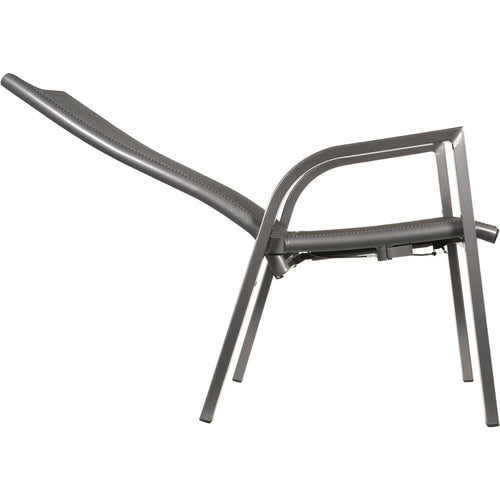 Lesli Living bistrostoel Mojito - antraciet - 59x69x110cm