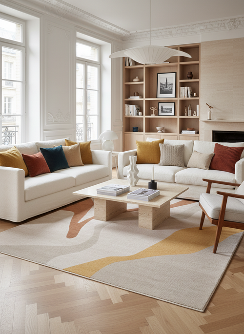 AFK Living vloerkleed Joucas - zeer zacht - veelkleurig - 160x230 cm