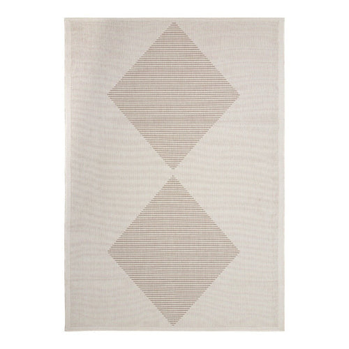 Buitenkleed Kite - Naturel/Wit - dubbelzijdig - EVA Interior - 240 x 340 cm - vtwonen shop