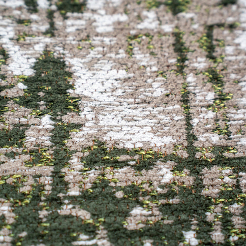 Ecorugs vloerkleed Central Green - groen - 240x240cm