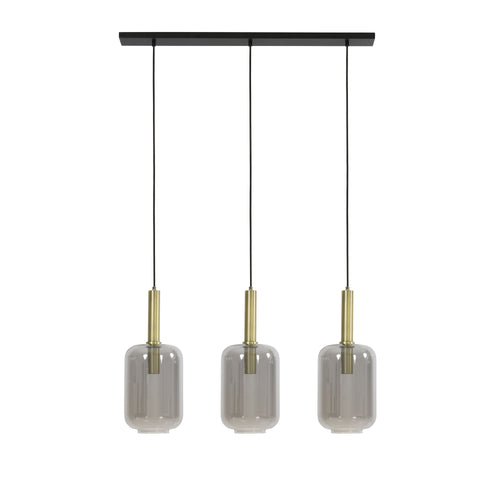 Light & Living hanglamp Lekar - brons - 22x100x32cm