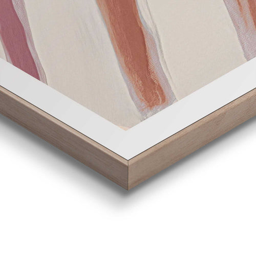 Reinders Striped Woman schilderij -  bruin - slaapkamer - 70x50cm