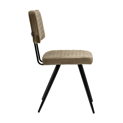 Kick eetkamerstoel Toby - Taupe