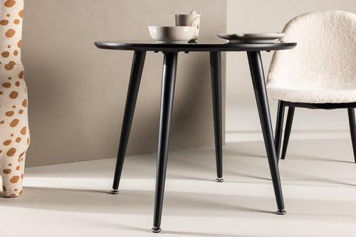 Rebellenclub Kindertafel Mäja - ø60 - Zwart - vtwonen shop