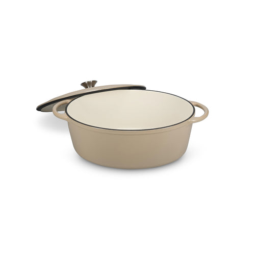 Salt & Pepper - Kookpot 41x26cm gietijzer beige Ferno