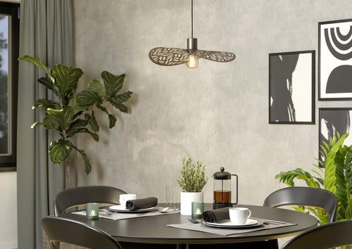 EGLO hanglamp Swaby - Ø 40 cm - brons - vtwonen shop